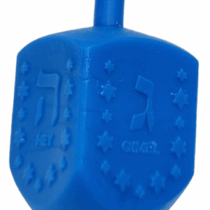 Blue Plastic Dreidel